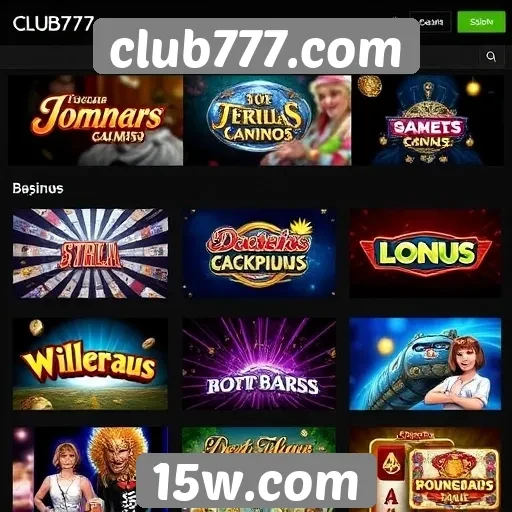 Análise da biblioteca de jogos do club777.com