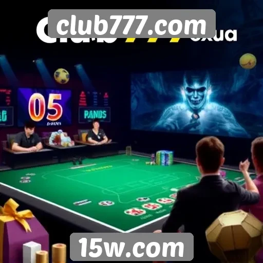Exclusividade de jogos ao vivo em club777.com